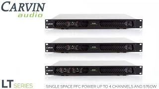 Carvin LT Series Power Factor Correction Audio Amplifiers