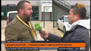 Bursaspor - Karacabey Belediyespor maç önü