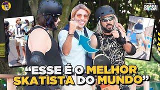 JUKA E CORPO APRENDEM A ANDAR DE SKATE COM JORGINHO