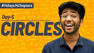 Day 5- CIRCLES | Chapter Revision With Most Expected Questions | Shobhit Nirwan