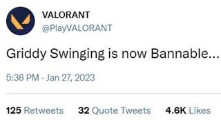 Valorant Just Banned Griddy Swinging... (They can't stop us)