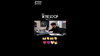 In the Soop song recording (video clip)