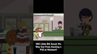 Will Little Bill Sneak His Way Out From Stealing a PS5 at Walmart? GoAnimate/Vyond Funny Moments