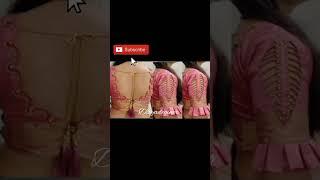 Latest blouse back design aasteen matching design#youtubeviral #tending #successtips