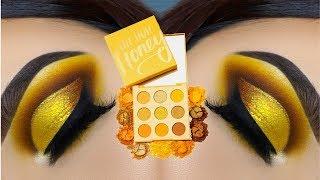 COLOURPOP UH HUH HONEY PALETTE | YELLOW EYE SHADOW TUTORIAL