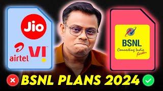 BSNL New Best Plan 2024 - BSNL PORT OFFER | BSNL Recharge Plan | BSNL vs Jio