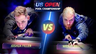 JOSHUA FILLER VS MICKEY KRAUSE | 2024 US OPEN POOL CHAMPIONSHIP #billiards #nineball #9ballpool