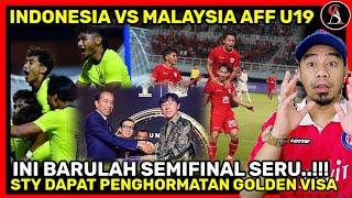 INI SERU!! INDONESIA VS MALAYSIA SEMI FINAL PIALA AFF ASEAN CUP U-19 2024 Reaction