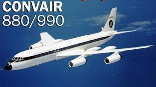 Convair 880/990 Coronado - too fast airliner