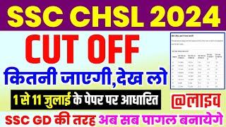 SSC CHSL Cut Off 2024 | SSC CHSL Cut Off Kitni Jayegi | SSC CHSL Answer key Kab aayegi | Result