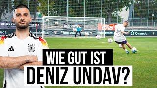 Fussball Challenge vs. Deniz Undav |  Wie gut ist der DFB-Star ?