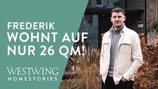 Kleine Wohnung richtig einrichten | Frederiks Tiny House (Roomtour)