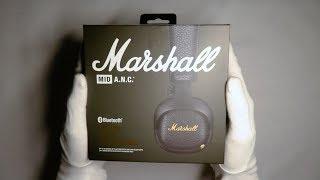 Marshall MID A.N.C. Headphones Unboxing | ASMR Unboxing