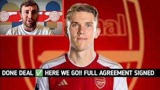  BREAKING NEWS: 100%️DEAL DONE VIKTOR GYOKERES NEW ARSENAL SIGNING CONFIRMED FABRIZIO ROMANO