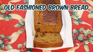 Old Fashioned Brown Bread Recipe