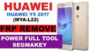 Huawei Y5-2017 (MYA-L22) Google Account remove With SigmaKey Tool Just One Click