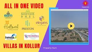 All in One Video - Villas for Sale in Kollur Hyderabad | Villa for sale in Hyderabad | Property Hunt