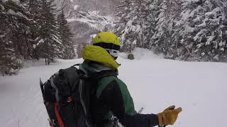 Skiing the Flume, Crawford Notch