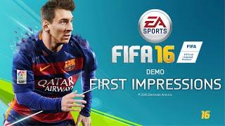 Fifa 16 Demo Review - First Impressions! (Fifa 16 Gameplay)