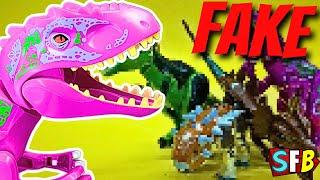 FAKE Lego DINOSAUR Review | (Barney???)