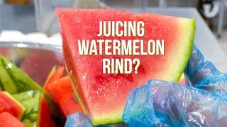 How to Juice Watermelon