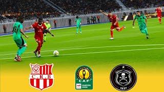 CR BELOUIZDAD vs ORLANDO PIRATES  CAF CHAMPIONS LEAGUE 24/25  Football Gameplay HD