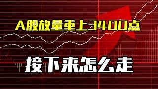 A股放量突破3400点，接下来怎么走？