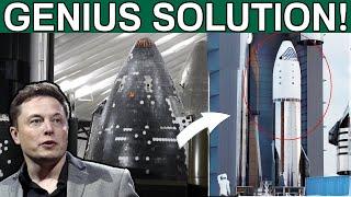 Musk's Genius Solution To Starship's Problem During Launch