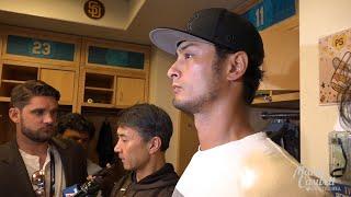 Yu Darvish and Jurickson Profar on painful end to Padres season in NLDS game 5 loss to Dodgers