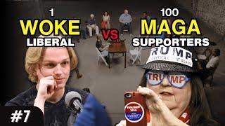 1 Liberal  vs 100 Trump Supporters (feat. Dean Withers) | Ep 7