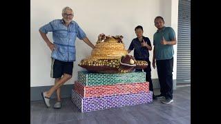 Beachcombing on Turtle Beach: Creation and Installation of Bob #11, "Ferrero Rocher Madonna"