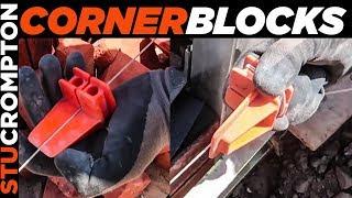 How to Set Up Corner Blocks for Bricklaying