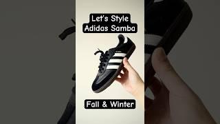 How To Style Adidas Samba - Fall & Winter Outfit
