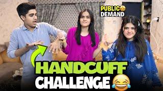 HANDCUFF CHALLENGE // BHT MUSHKIL THA YARRRR