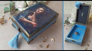 Victorian jewelry box - Vintage style - Home Decor DIY