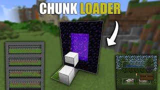 Cách Làm Chunk Loader Đơn Giản | How to Make Easy Chunk Loader | Minecraft