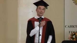 Graduation ceremony of Master in Management Programs - GSOM, St. Petersburg University