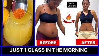 How to Lose Weight Fast with  1 glass of this drink in the morning - No diet Needed