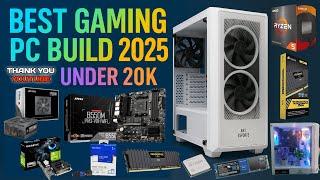 ️ 2025 Budget Gaming PC Under ₹20K  | Ryzen 5 5500  GTX 2GB  500GB SSD  8GB RAM IPS Monitor ️