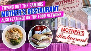 TRYING OUT THE FAMOUS MOTHER'S RESTAURANT  | Travelling In New Orleans | LittleMissTravelers