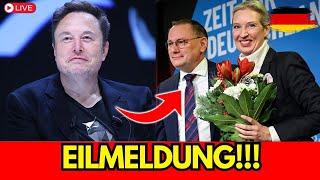 VOR 1 MINUTE!!! Elon Musk: Beispiellose Botschaft an Weidel und die AfD!