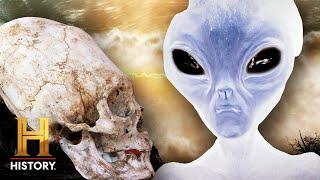 Ancient Aliens: UNEXPLAINED Sightings of STRANGE Gray Beings *MARATHON*