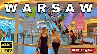 Inside Poland's Famous Złote Tarasy Mall! | WARSAW 2024 | 4K HDR