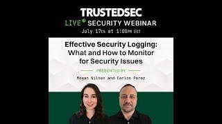 Effective Security Logging: What and How to Monitor for Security Issues