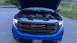 HOW LOUD IS THE 3.0L DURAMAX IN THE REFRESHED 2022 GMC SIERRA AT4??  IDLING, REVS,  AND ACCELERATION