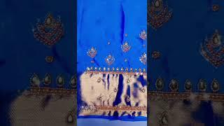 My work#devika design studio #aari work # wedding blouse #