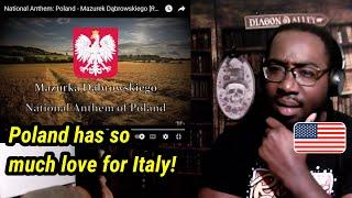 American Guy Reacts: National Anthem: Poland - Mazurek Dąbrowskiego