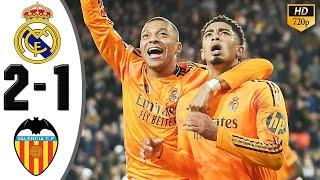 Real Madrid vs Valencia 2 1 Highlights & All Goals 2025 HD