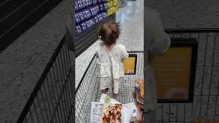 Baby Girl doing some Shopping ️ in the Mall Ica That Hair and Standing up is the Best 