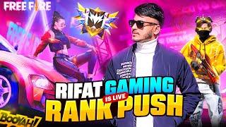 Free Fire Grandmaster Rank Push Live With Facecam || Rifat Gaming #freefire #live #ff #fflivebd